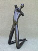 Male, black, kneeling, piece no. 1