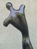 Male, black, kneeling, piece no. 1. Partial.